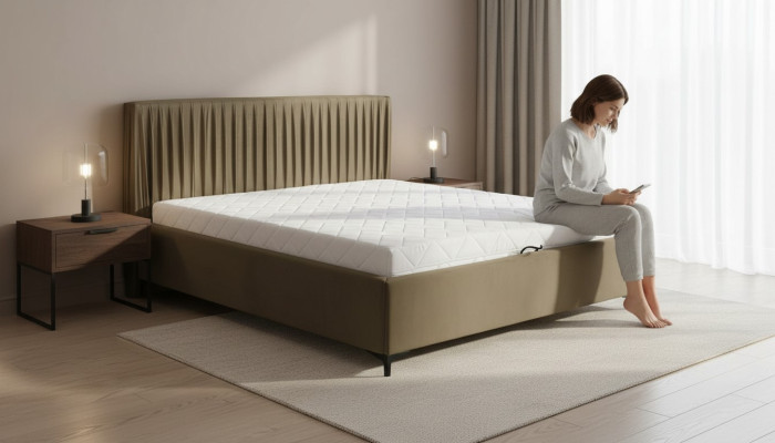 Modern bed design beds wood textile bedroom bed frame