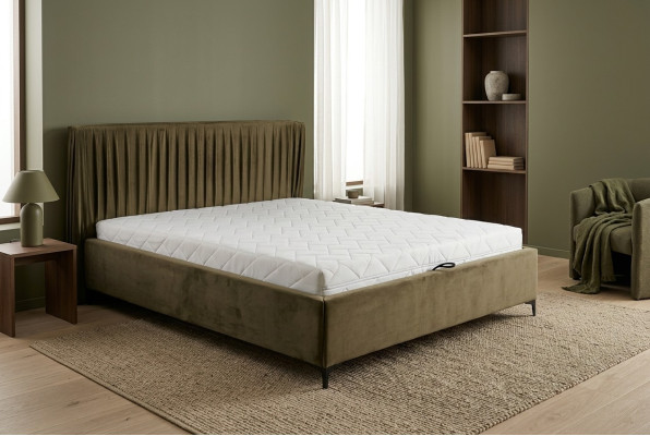 Modern bed design beds wood textile bedroom bed frame