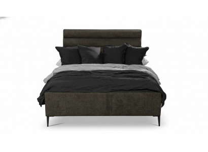 Textile bed gray design luxury double bedroom beds double bed.