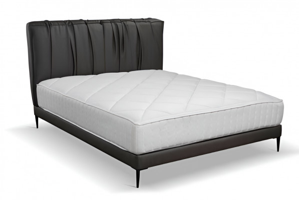 Gray double bed upholstery beds bed drawer design elegant fabric bed