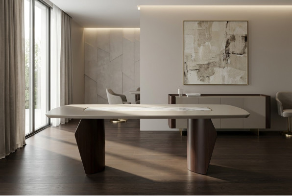Dining Room Dining Table Modern Luxurious Dining Room Design Furniture Made of Wood