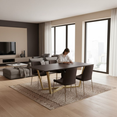 Luxury Table Brown Tables Dining Room Dining Table Design Dining Tables 208x104