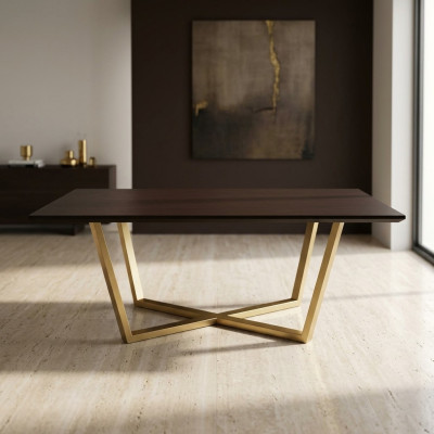 Luxury Table Brown Tables Dining Room Dining Table Design Dining Tables 208x104