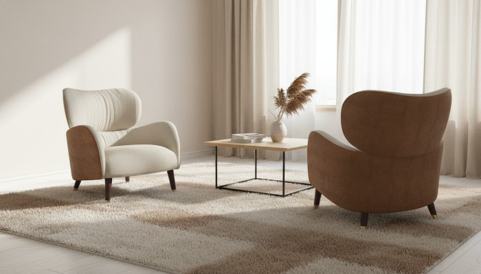 Armchair Gray Living Room Furniture Design Modern Luxury Single-Seat Recliner