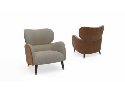 Armchair Gray Living Room Furniture Design Modern Luxury Single-Seat Recliner