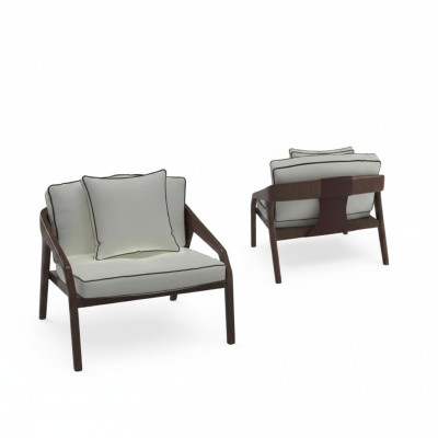 Luxury Seat Relax Faux Leather Lounge Upholstered Armchair Design Chair New