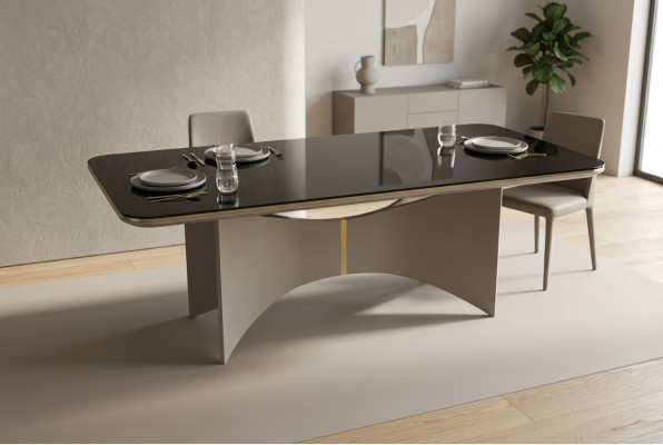 Modern luxury table gray tables dining table design dining room new