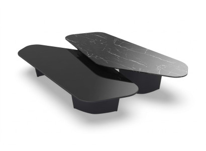 Luxury coffee table wood tables living room high-quality furniture side table