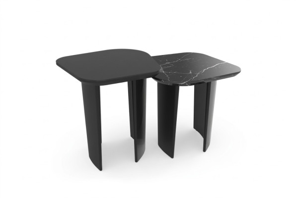 Side table luxury table design side tables living room black novelty
