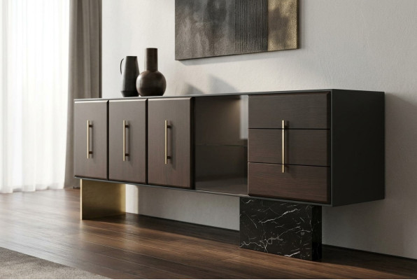 Modern sideboard wood chest furniture luxury design TV stand new