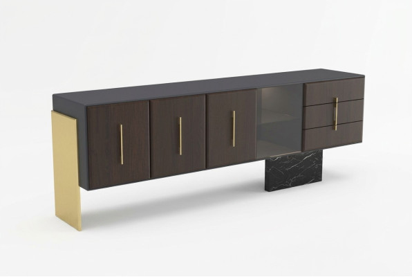 Modern sideboard wood chest furniture luxury design TV stand new