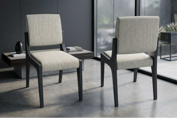 Gray Chair Dining Room Luxury Furniture Design Elegant Chairs Modern Wood New