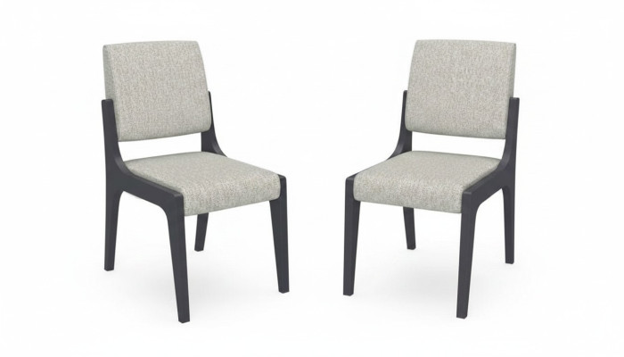 Gray Chair Dining Room Luxury Furniture Design Elegant Chairs Modern Wood New
