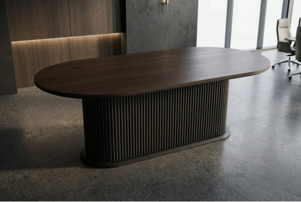 Designer dining table oval tables made of wood modern furniture new
