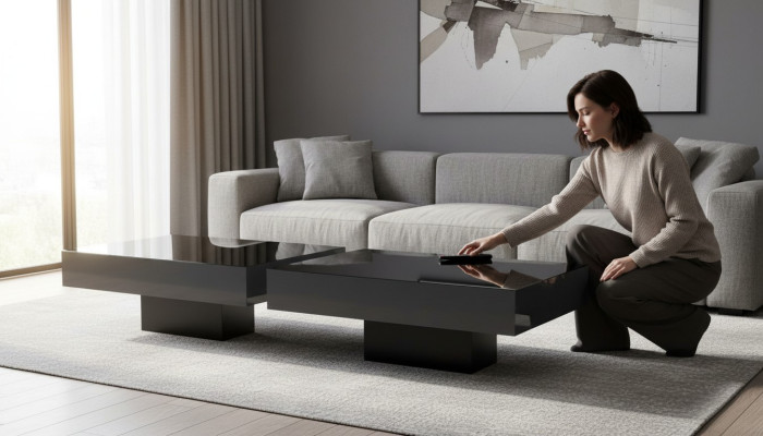 Coffee tables table luxury glass tables consoles design furniture set 2x new