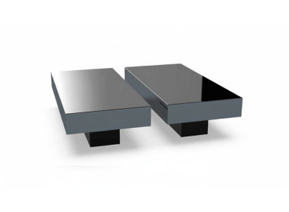 Coffee tables table luxury glass tables consoles design furniture set 2x new