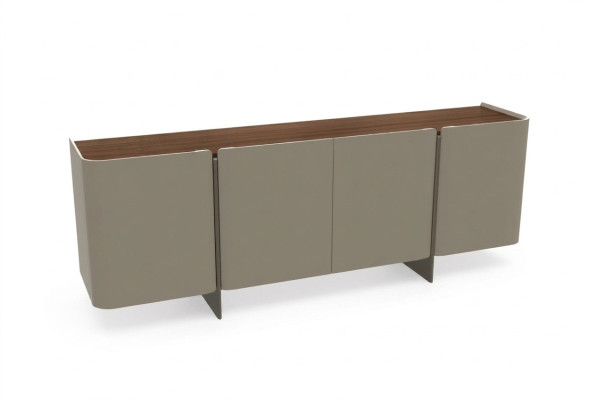 Modern wooden buffet for luxury living space 220cm