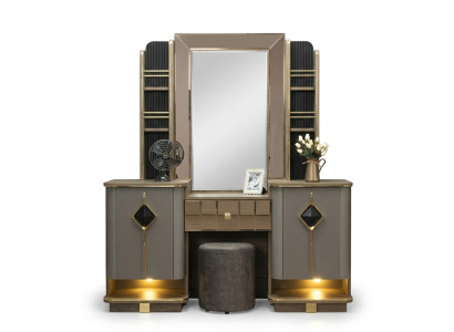 Stylish dressing table with mirror perfect furniture in the bedroom new