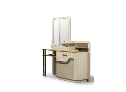 Designer dressing table with mirror in the bedroom chic furniture dresser