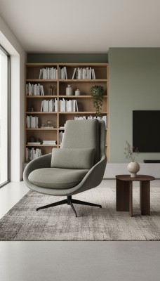 Stylish armchair designer furniture for living room new luxury green color