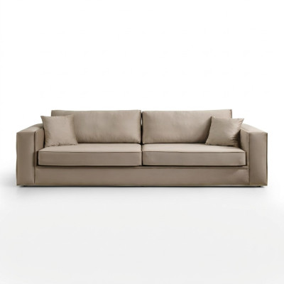 Design furniture modern sofa 3-seater living room luxury beige 235cm sofas