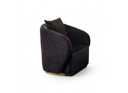 Designer armchair lounge perfect furniture chairs textile upholstery seat luxury new