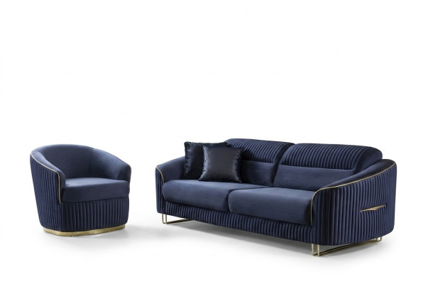 Sofa Set 3+1 Seater Furniture Modern Set Design Sofa New 2-piece Fabric Couch
