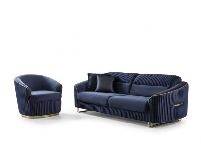 Sofa Set 3+1 Seater Furniture Modern Set Design Sofa New 2-piece Fabric Couch