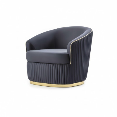 Designer Club Lounge Chair blue Relax for living room hotel luxury new