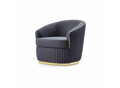 Designer Club Lounge Chair blue Relax for living room hotel luxury new