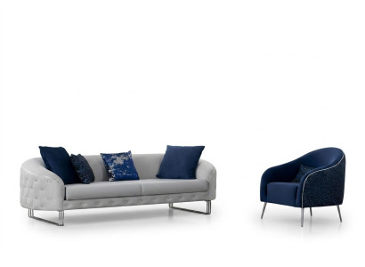 Modern Sofa Set 2 pcs Living Room Luxury Sofa Set 3+1 Seater Furniture