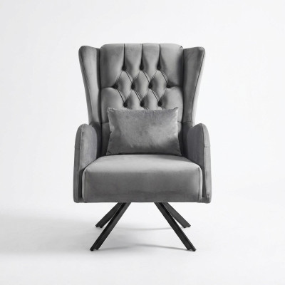 Armchair upholstery seat designer textile 1-seater couch upholstery style
