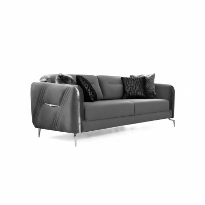 Luxury Sofa Three-Seater Modern Upholstered Fabric 3 Seater Living Room 235cm