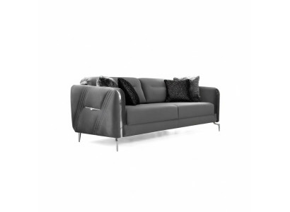 Luxury Sofa Three-Seater Modern Upholstered Fabric 3 Seater Living Room 235cm