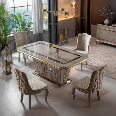 Dining table, dining room, table, dining nook, dining room furniture, tables, wood, gray, dining tables.