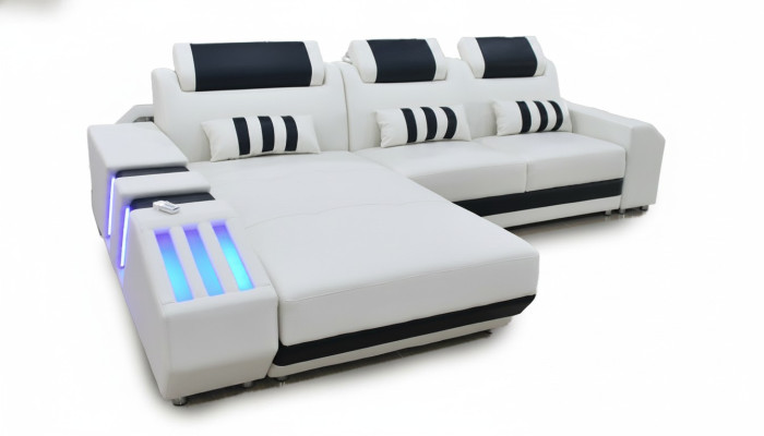 Corner sofa set upholstery seating living landscape set L shape