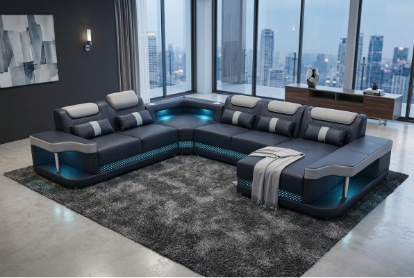 Luxury sofa upholstery furniture living landscape couches upholstery corner sofa corner suite