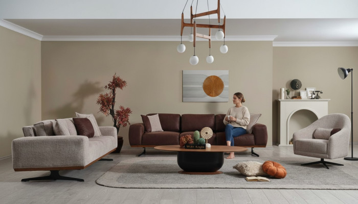 Luxury Sofa Set 4+3+1 Seater Modern Furniture Couch Living Room Sofa Set