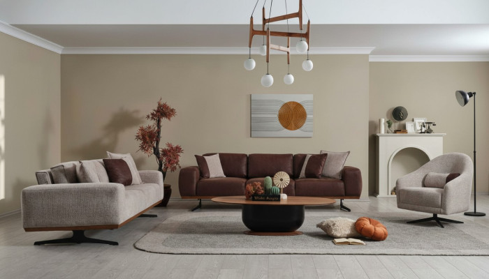 Luxury Sofa Set 4+3+1 Seater Modern Furniture Couch Living Room Sofa Set