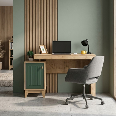 Modern desk, wooden desk, youth children's room design furniture