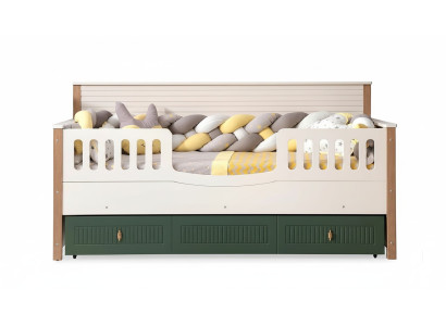 Bed frame children's bed children's room children's room furniture light wood