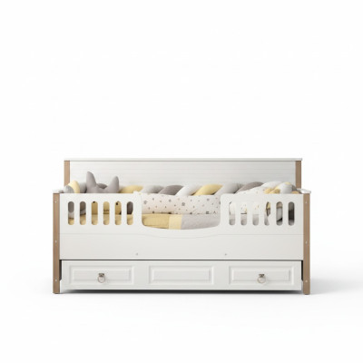 Perfect children's bed, children's furniture, white set, modern children new