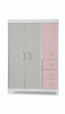 Stylish Wardrobe Multicolored Wooden Wardrobe Design Kids Room