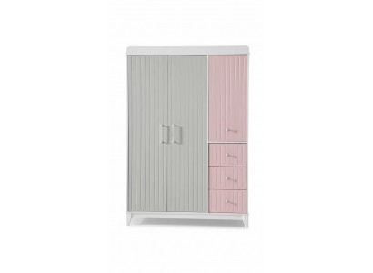 Stylish Wardrobe Multicolored Wooden Wardrobe Design Kids Room