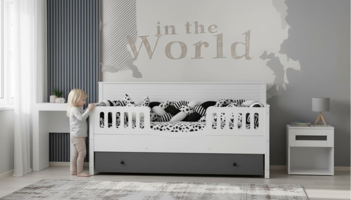 Bright crib stylish furnishings for the perfect nursery