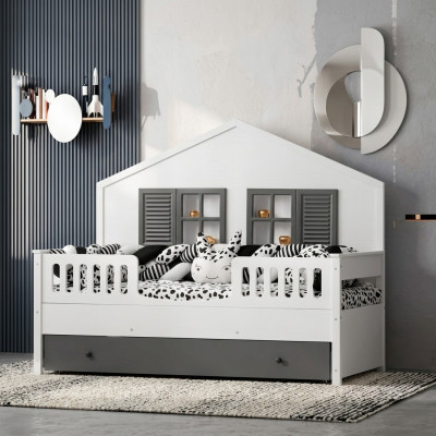 Chic Light Children's Bed: Stylish Furnishing for Your Child's Room