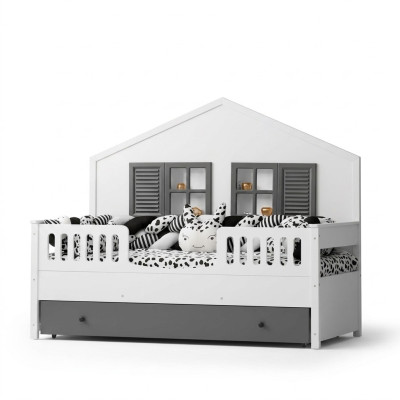 Chic Light Children's Bed: Stylish Furnishing for Your Child's Room