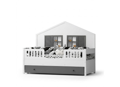 Chic Light Children's Bed: Stylish Furnishing for Your Child's Room