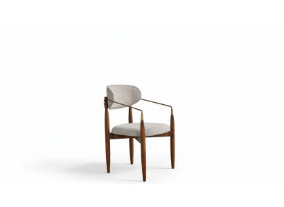 Perfect white kitchen chair luxury dining room furniture with brown legs