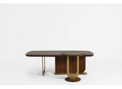 Coffee table and side table for the living room in a modern style.